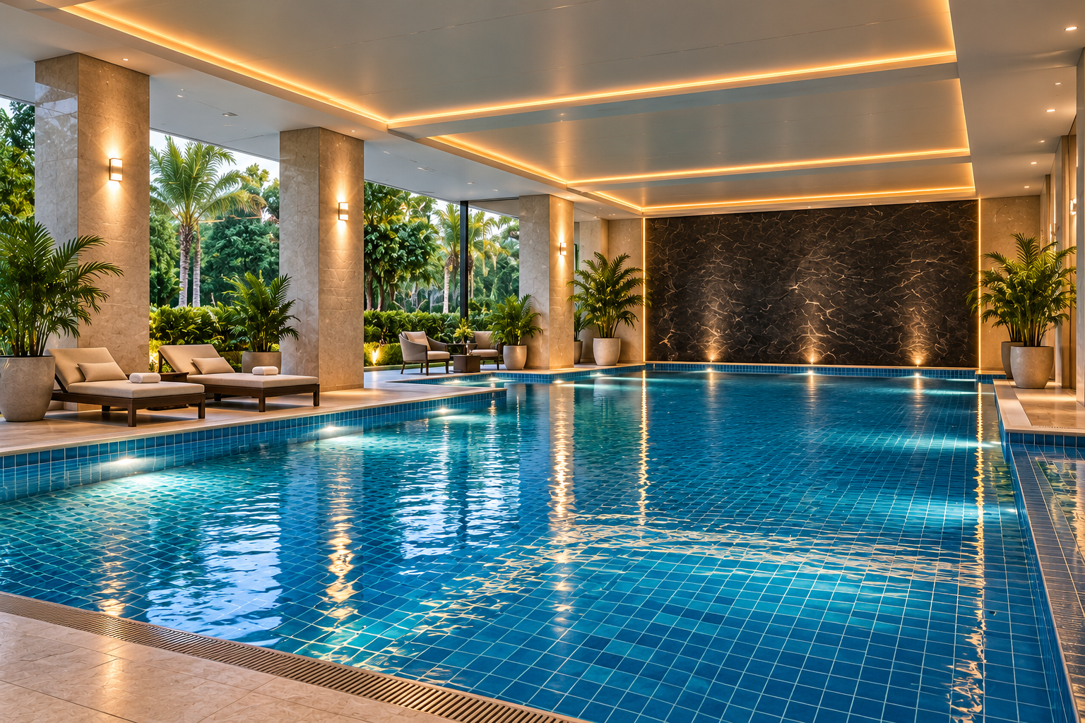 Lorvens Club indoor swimming pool